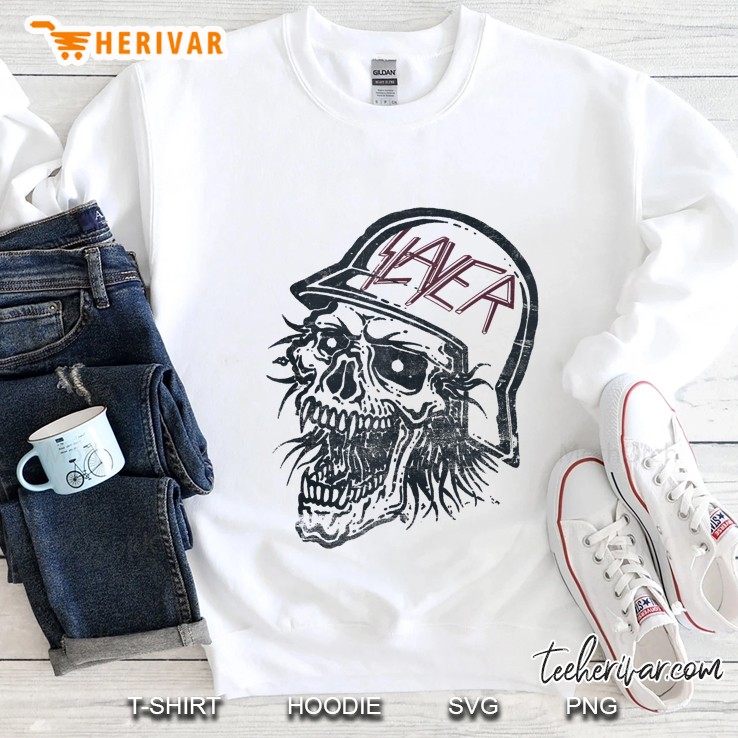 Slayer - Distressed Bloody Skull Sweatshirt