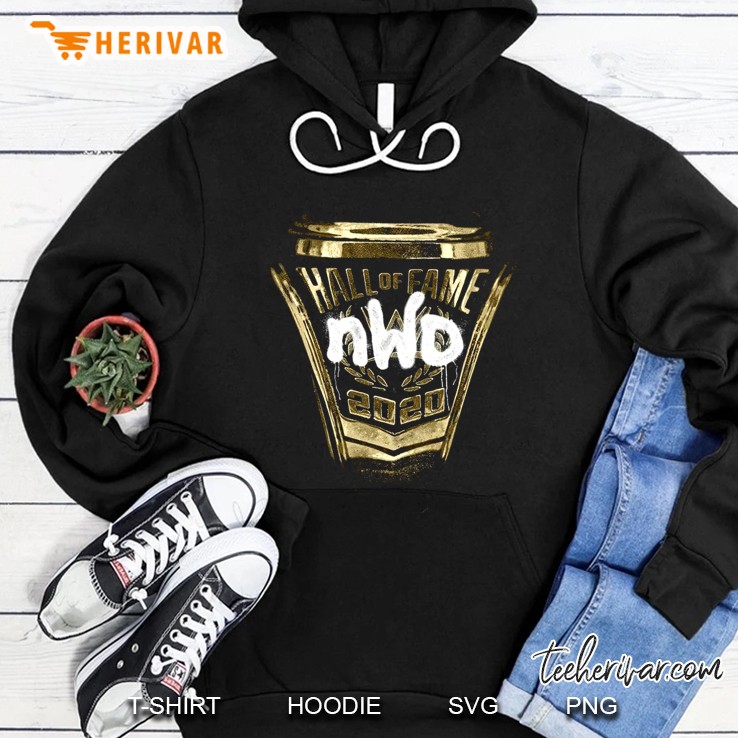 Nwo New World Order Hall Of Fame 2020 WWE Wrestler Wrestling Lover Gold Hoodie