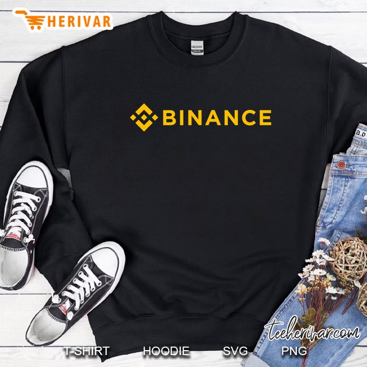 Binance Crypto Currency Exchange Bitcoin Apparel Binance Sweatshirt