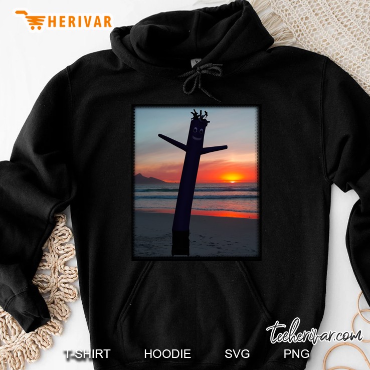 Sunset Wacky Waving Inflatable Tube Man Air Dancer Hoodie