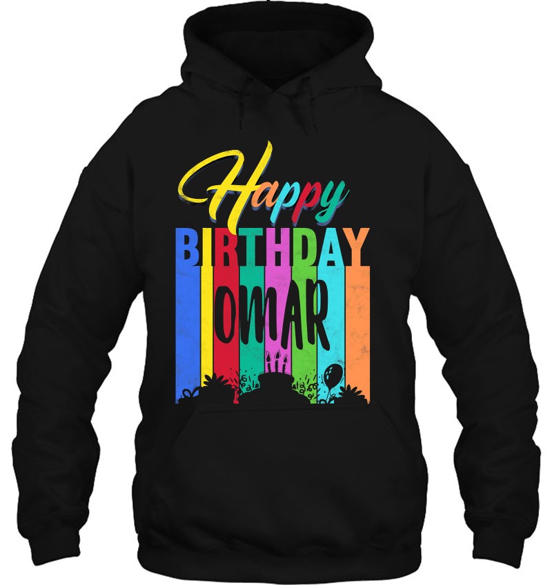 Happy Birthday Omar Personalized Name Gift Custom B-Day Mugs