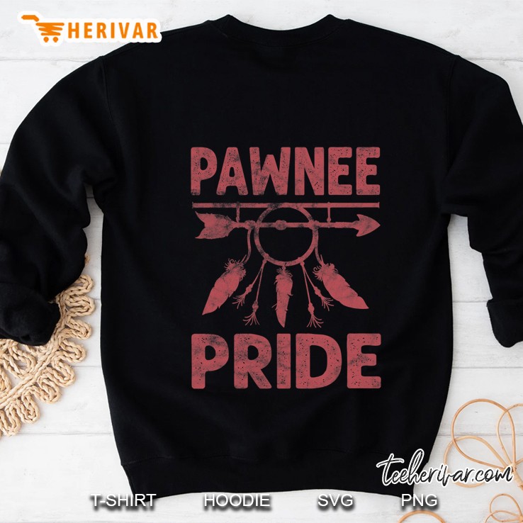 Pawnee Pride Native American Vintage Gift Men Women Sweatshirt