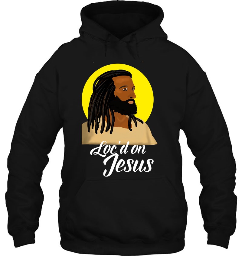 Black Jesus With Locs African American Christian Christmas Mugs