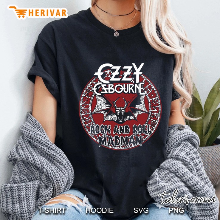 Ozzy Osbourne - Rock & Roll Madman Ladies Tee