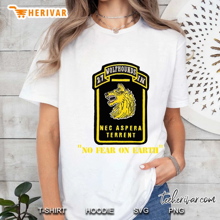 27Th Infantry Regiment Wolfhounds U.S. Army Ladies Tee
