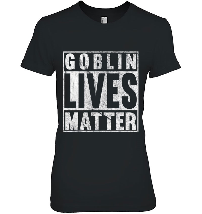 16x16 Teemind Goblin Lives Matter Halloween Goblin Gifts Lives Matter Vintage Funny Halloween Goblin Gift Throw Pillow Multicolor 