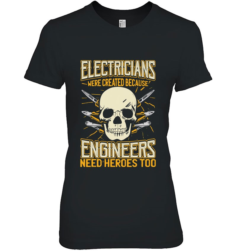 Electricians Were Created Because Engineers Need Heroes Too Skull Electrician Tools Mugs