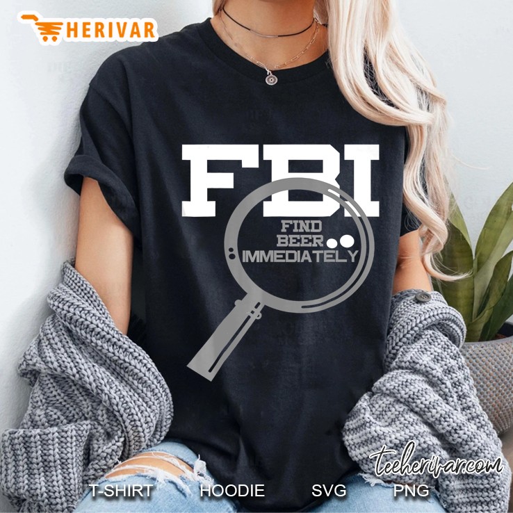 Fbi Find Beer Immediately Ladies Tee