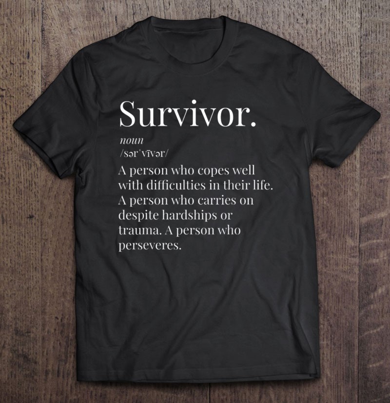 Survivor Definition Word Dictionary Shirt