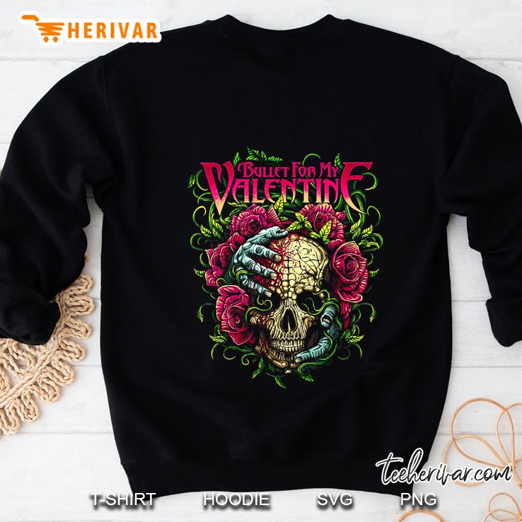 Bullet For My Valentine Skull Red Eyes Sweatshirt