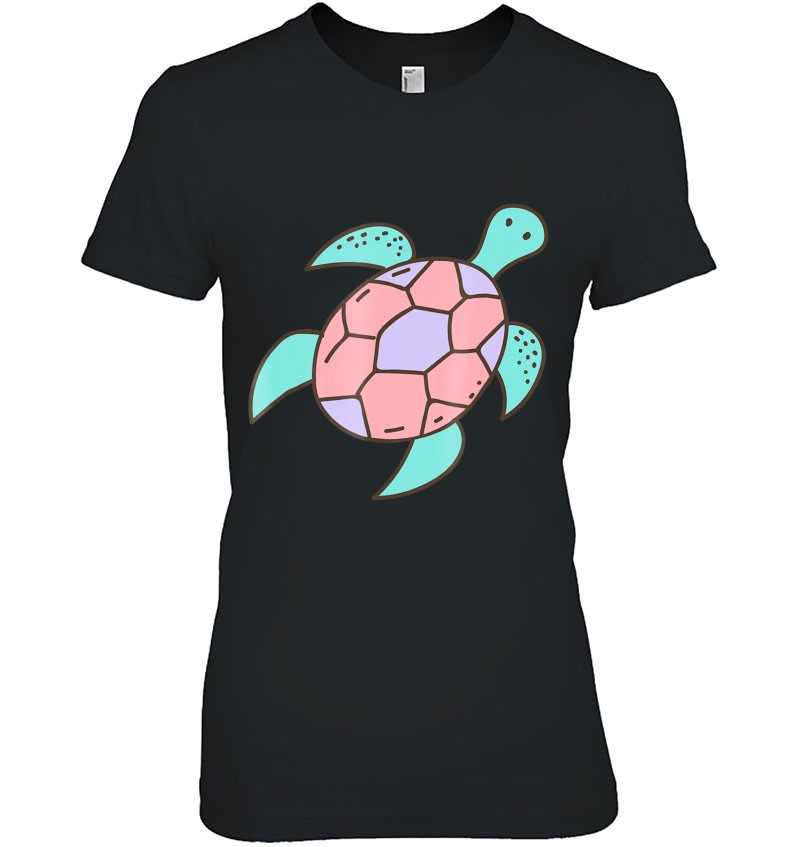 Cute Cartoon Turtle Art Sea Turtle Lover & Gift