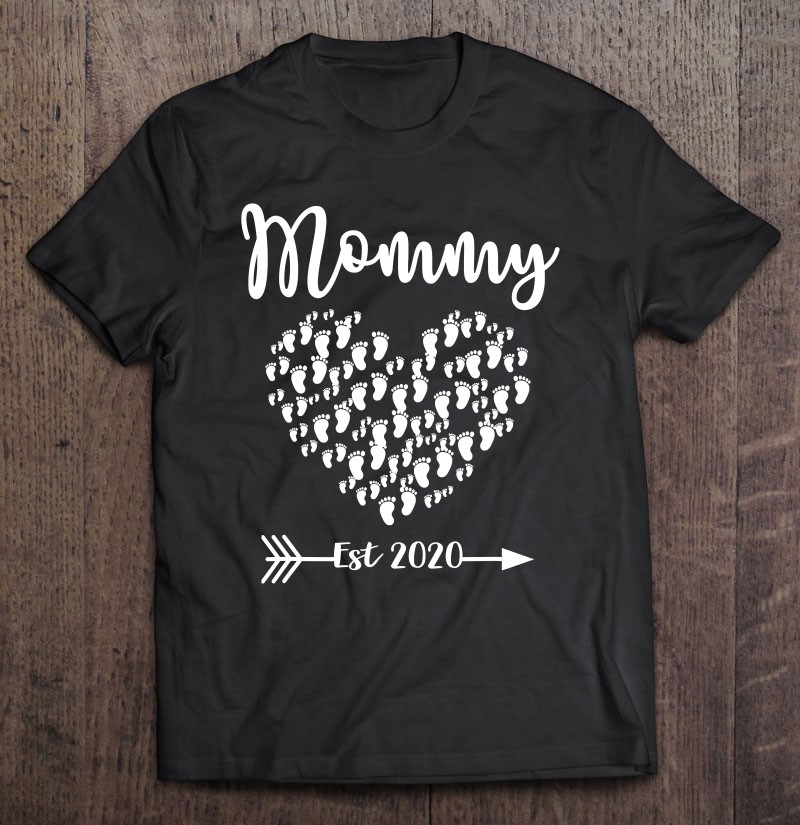 Gift For Mama Mothers Day Gift Mommy T Shirts Mom T-Shirt Mama Shirt Mother Day T-Shirt Mama Est 2021 Shirt