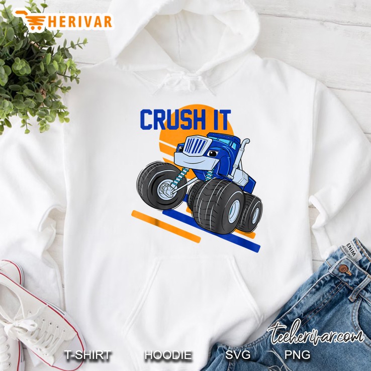 Kids Blaze And The Monster Machines Crush It Hoodie