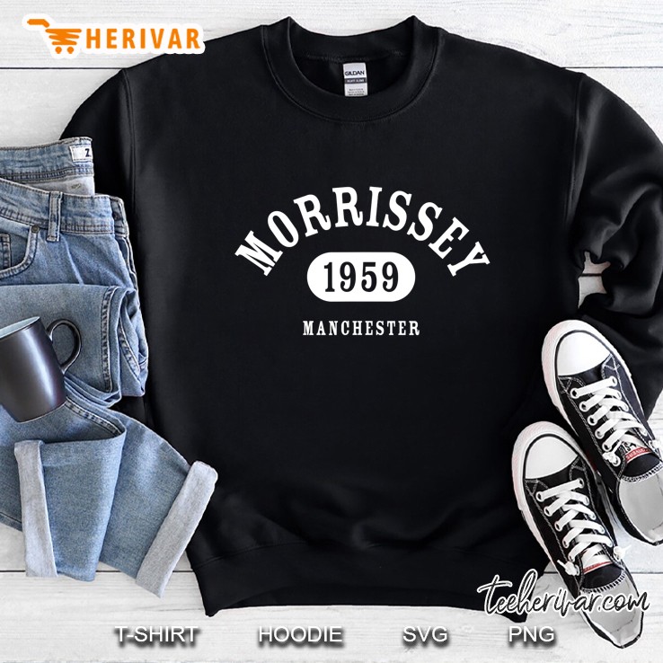 Morrissey Family Name Athletic Style Design In White Sweatshirt