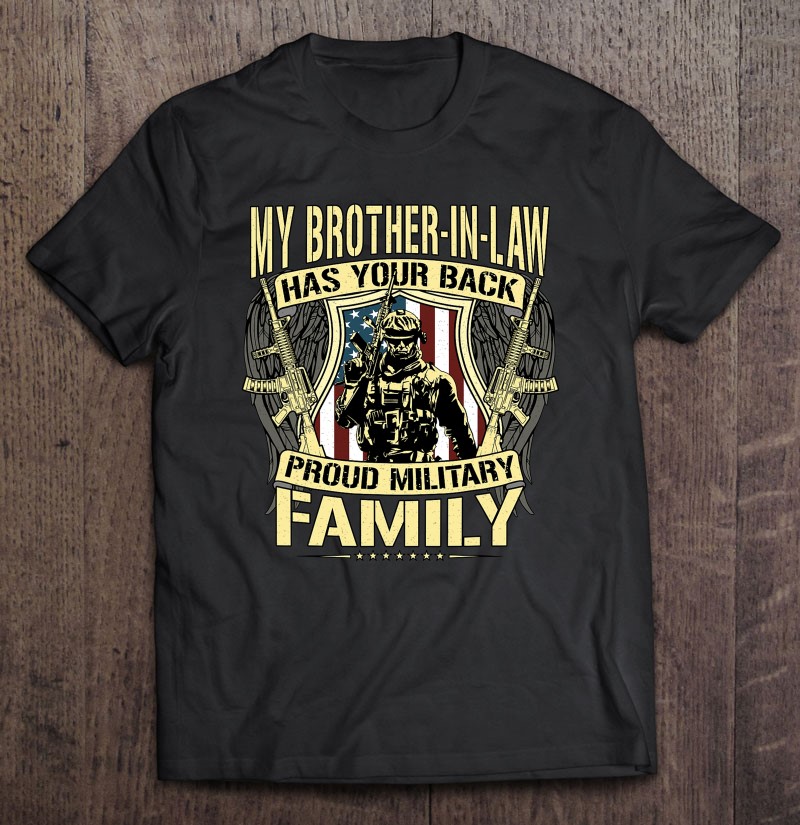 Your Brother My Brother Military Short Sleeve Tee