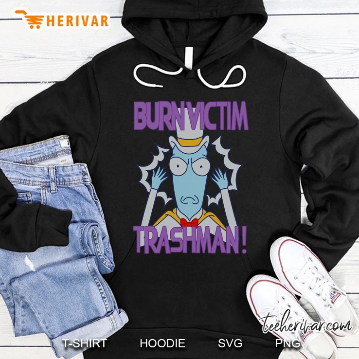 Solar Opposites Korvo Burn Victim Trashman Hoodie