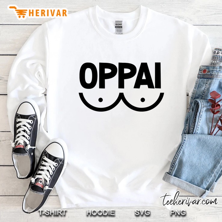 Oppai Anime Fan Funny Manga Sweatshirt