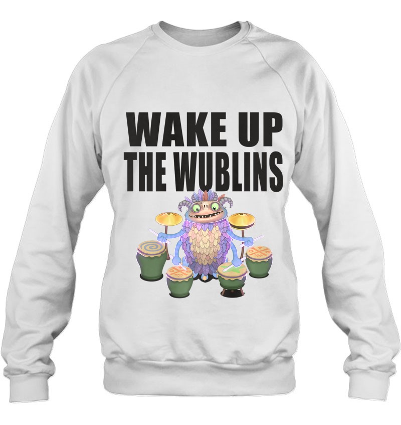 My Singing Monsters-Wake Up The Wublins-Dwumrohl Sweatshirt