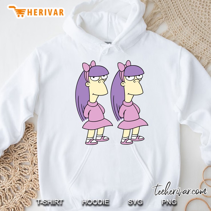 The Simpsons Sherri And Terri Twins Hoodie