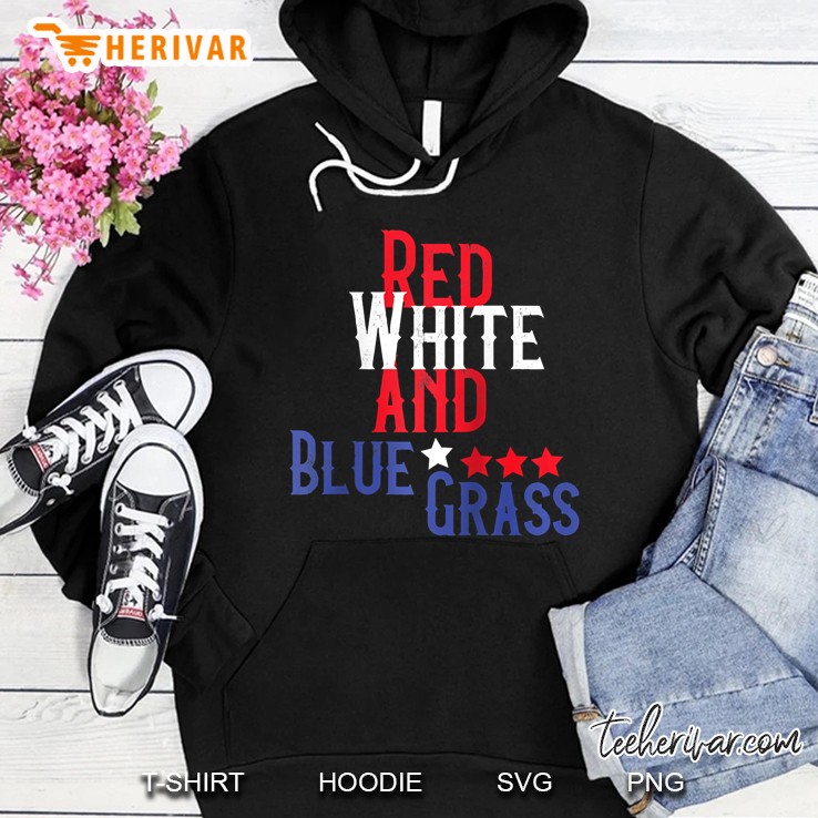 Bluegrass Music 4Th Of July Musician Gift Hoodie