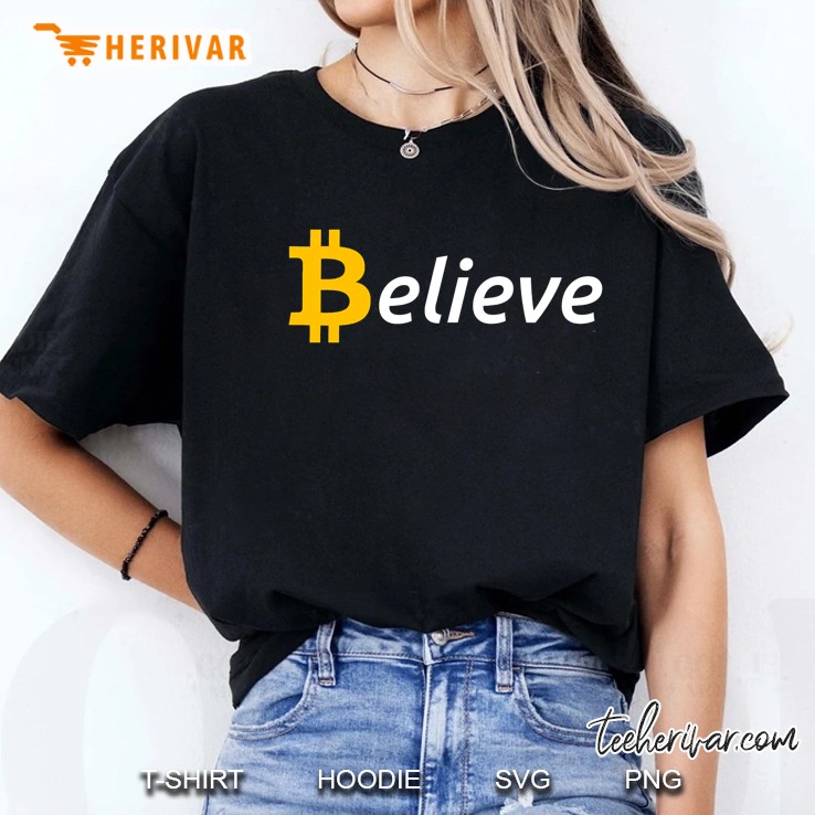 I Believe In Bitcoin Ladies Tee