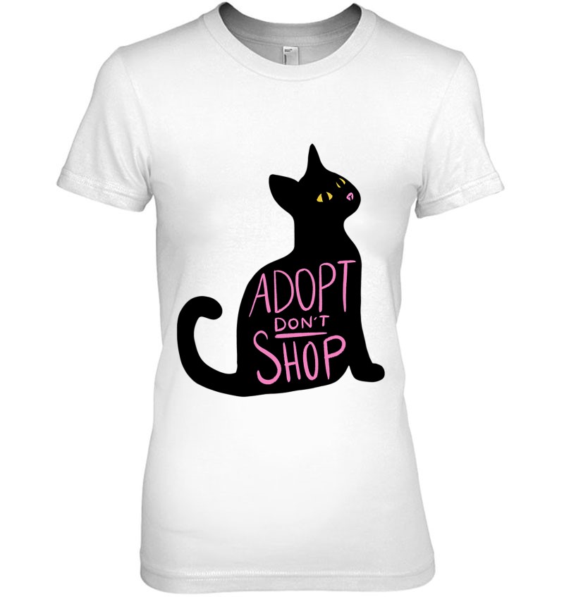 Adopt Don't Shop Black Cat Adoption