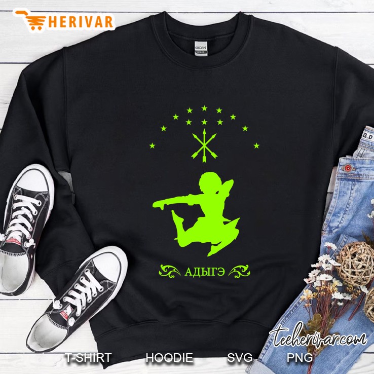 Circassian Flag Shirt, Adiga Gift Sweatshirt