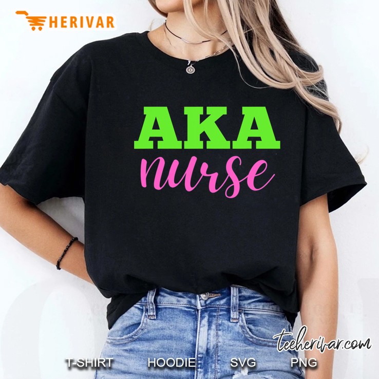 Aka Nurse Sorority Paraphernalia Ladies Tee