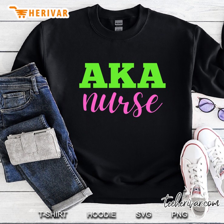 Aka Nurse Sorority Paraphernalia Sweatshirt
