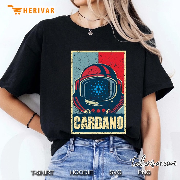 Retro Vintage Cardano Ada Men Women Kids Ladies Tee