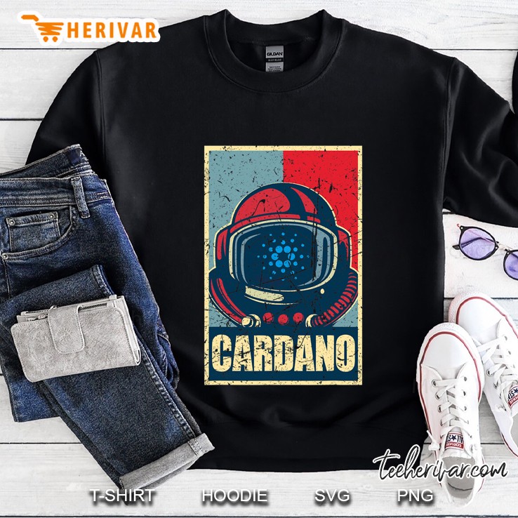 Retro Vintage Cardano Ada Men Women Kids Sweatshirt