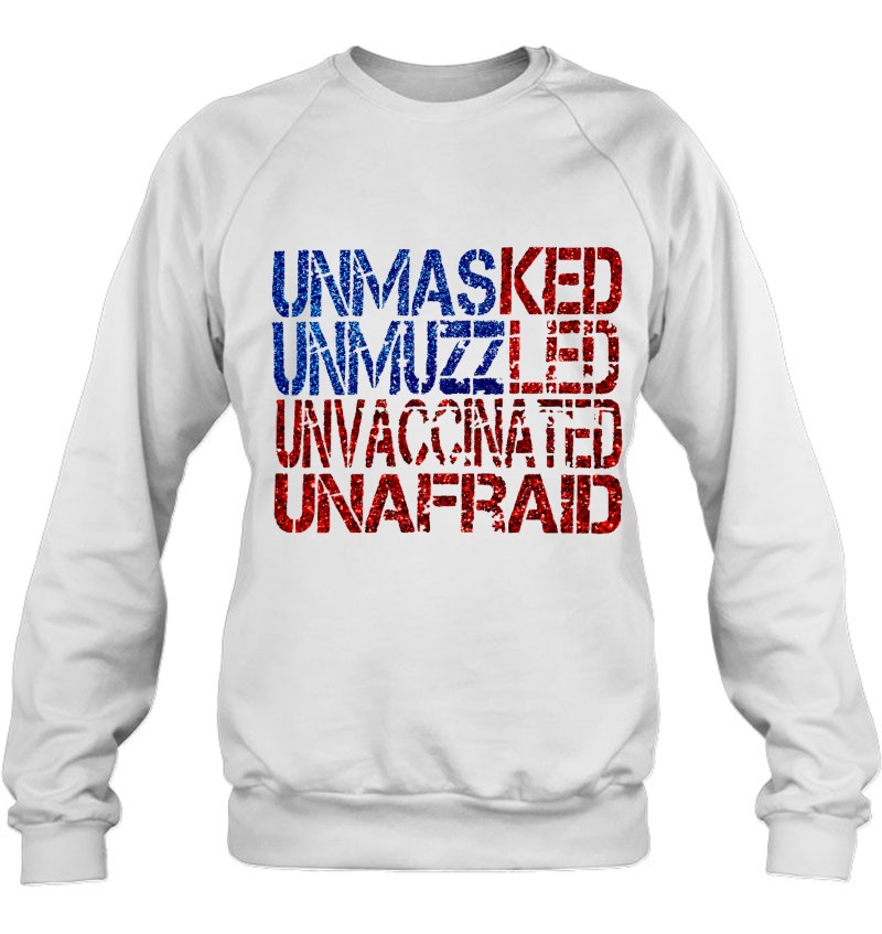 Unmasked Unmuzzled Unvaccinated Unafraid Ver3 Mugs