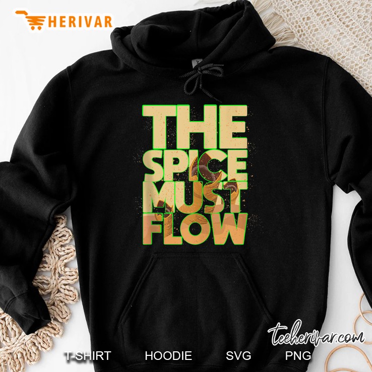 Dune Gift Science Fiction Sci Fi Sandworm Spice Flow Hoodie