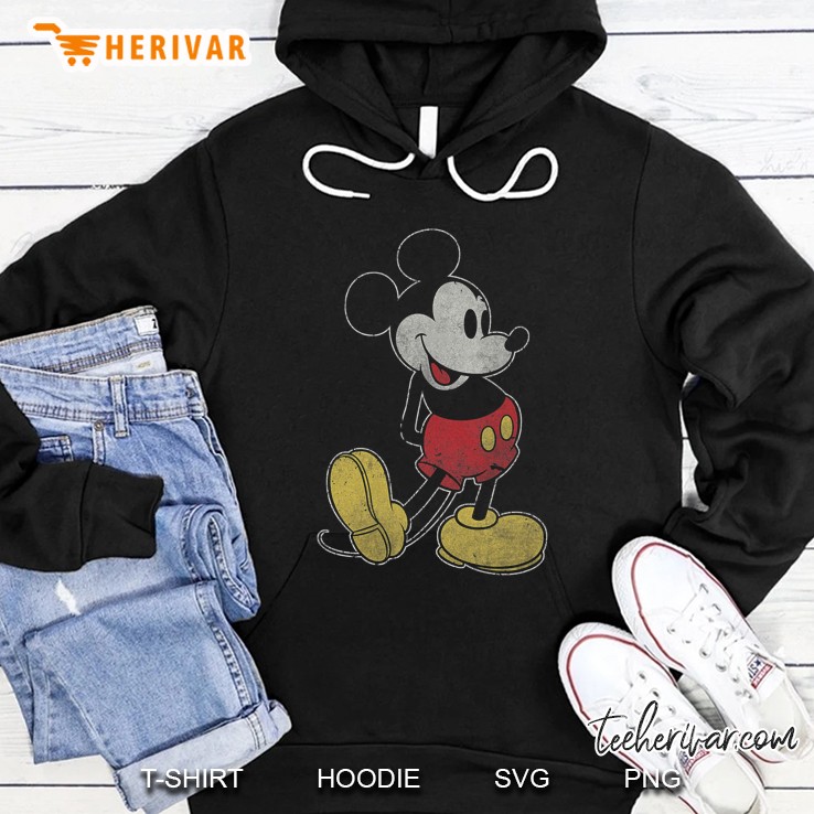 Mickey Mouse Classic Fade Pose Hoodie
