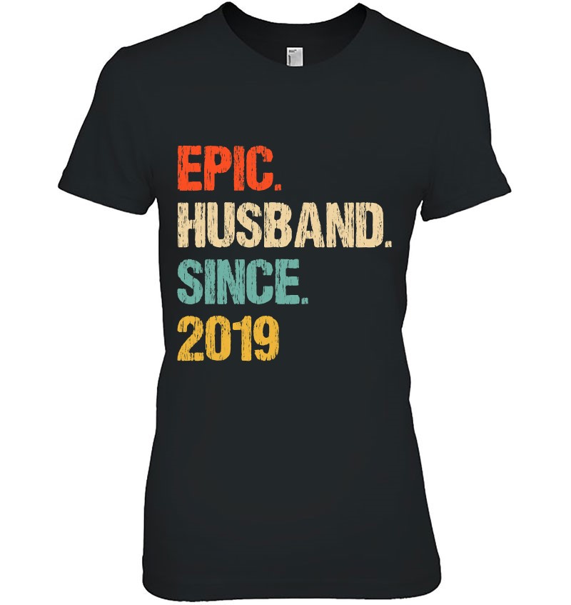 Epic Husband Since 2019 - 2Nd Wedding Anniversary Matching