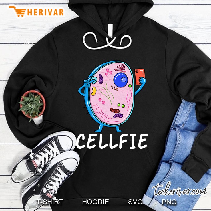 Cellfie Biochemistry Cellular Biology Organisms Science Gift Hoodie