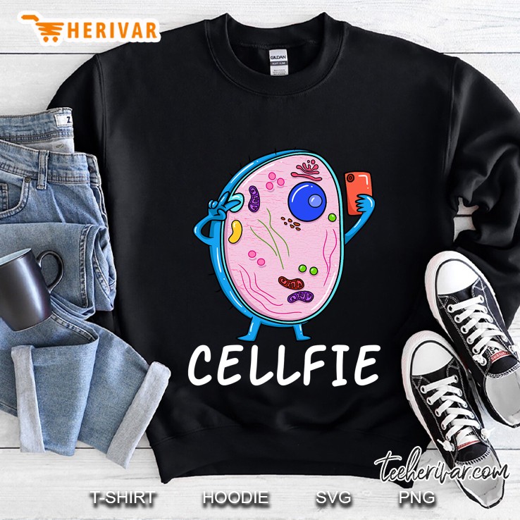 Cellfie Biochemistry Cellular Biology Organisms Science Gift Sweatshirt