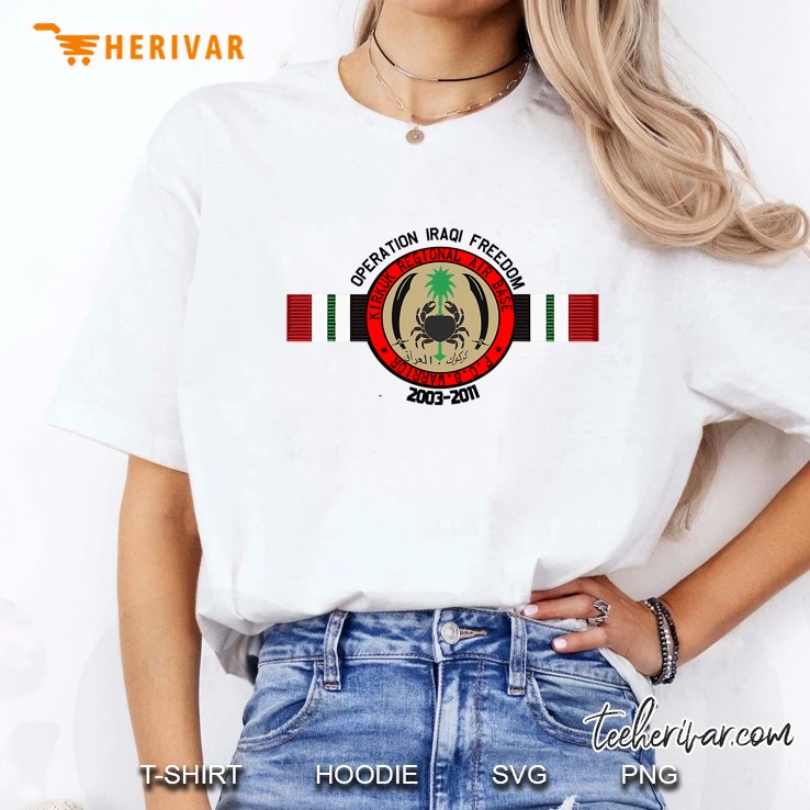 Krab Kirkuk Regional Airbase, Base Warrior Iraq Ladies Tee