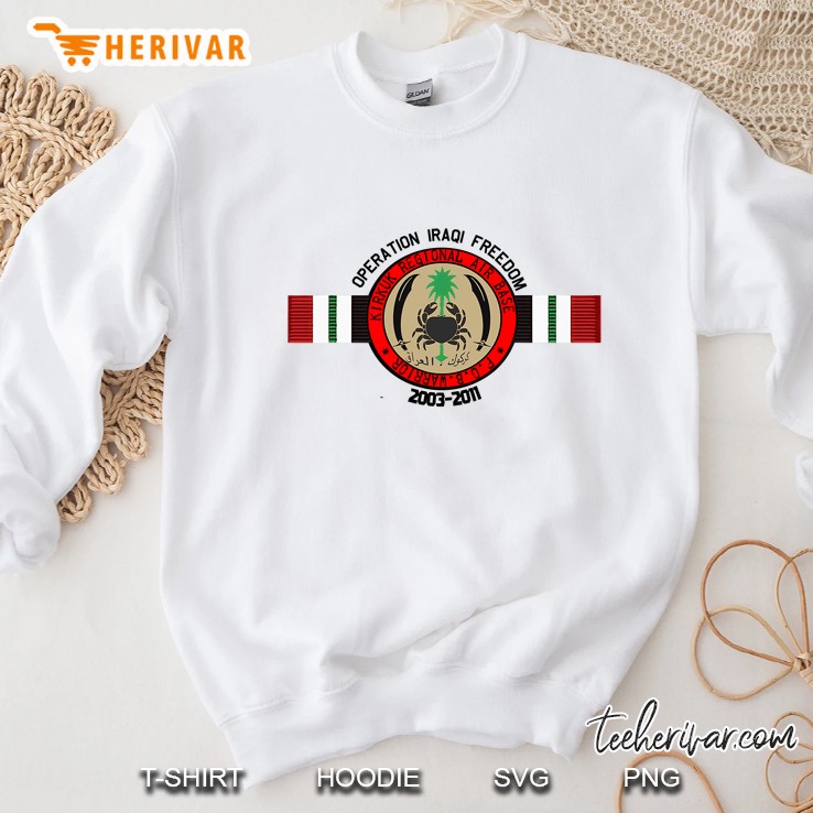 Krab Kirkuk Regional Airbase, Base Warrior Iraq Sweatshirt