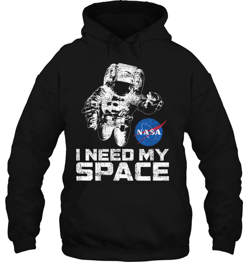 I Need My Space Shirt With Astronaut (Distressed)-Nasa Space Mugs