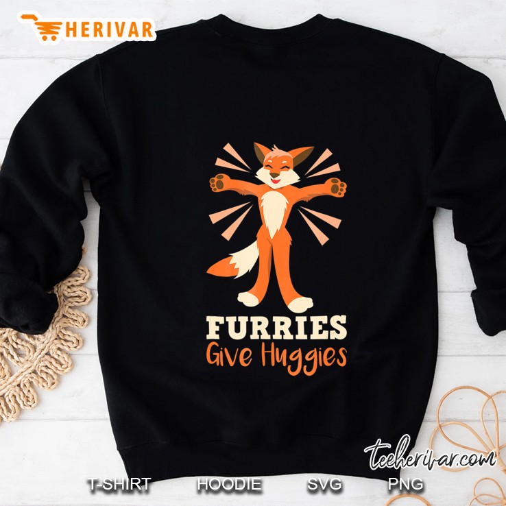 Kids Adults Furry Fandom Merch Fox & Tail Gifts Sweatshirt