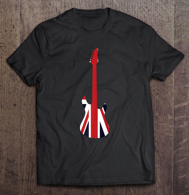 Great Britain Union Jack Electric Guitar British Flag Gift