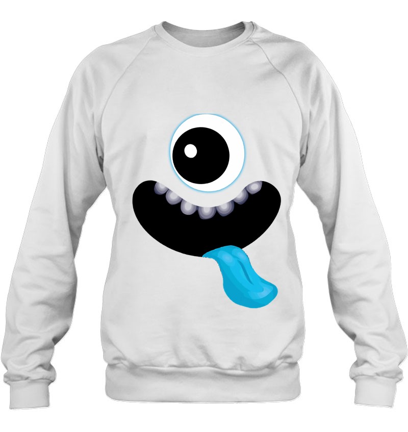 One Eyed Alien Shirt Face Face Funny Costume Gift