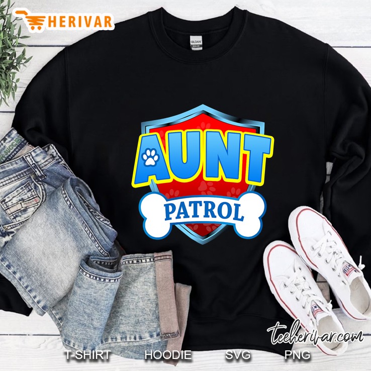 Funny Aunt Patrol Sweatshirt