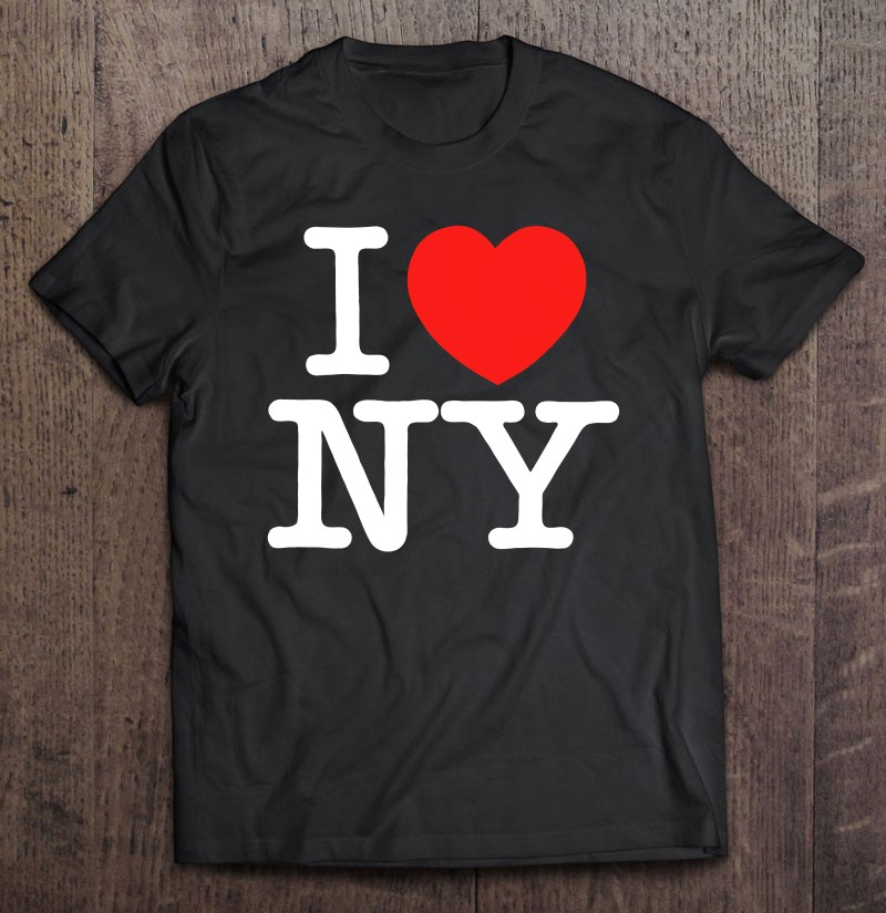 I Heart Love NY New York City NYC Klassische Schrift Sweatshirt