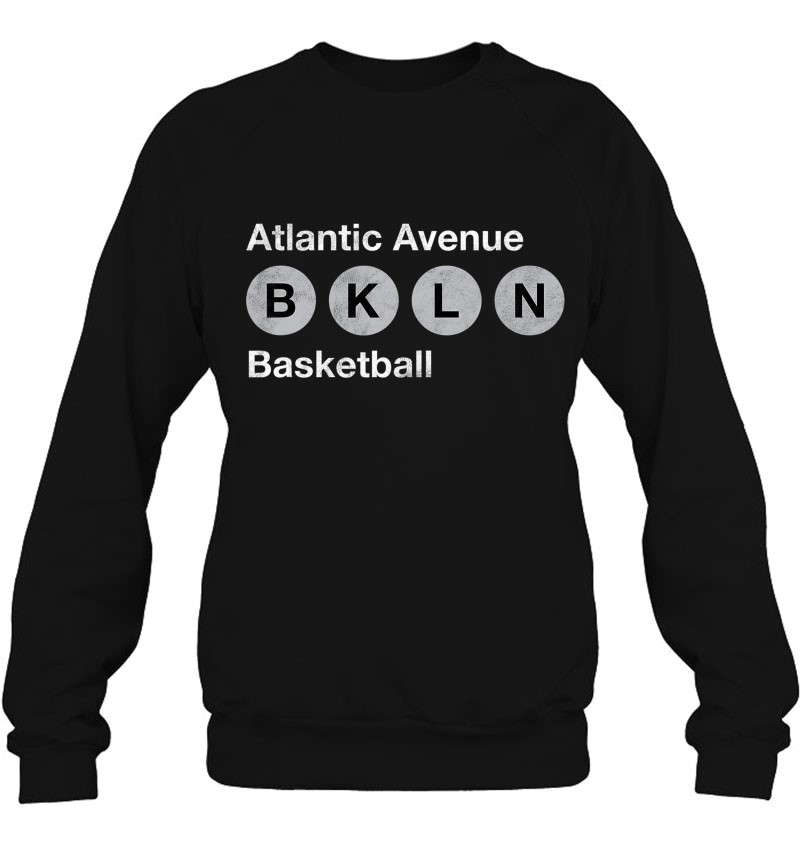 Cool Nets Subway Homage Brooklyn Nyc Basketball Fan Gift Sweatshirt