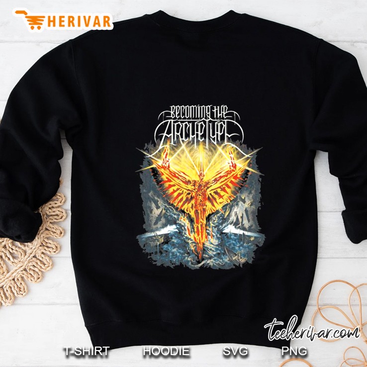 Becoming The Archetype Celestial Completion Album Logo Heavy Metal Sweatshirt