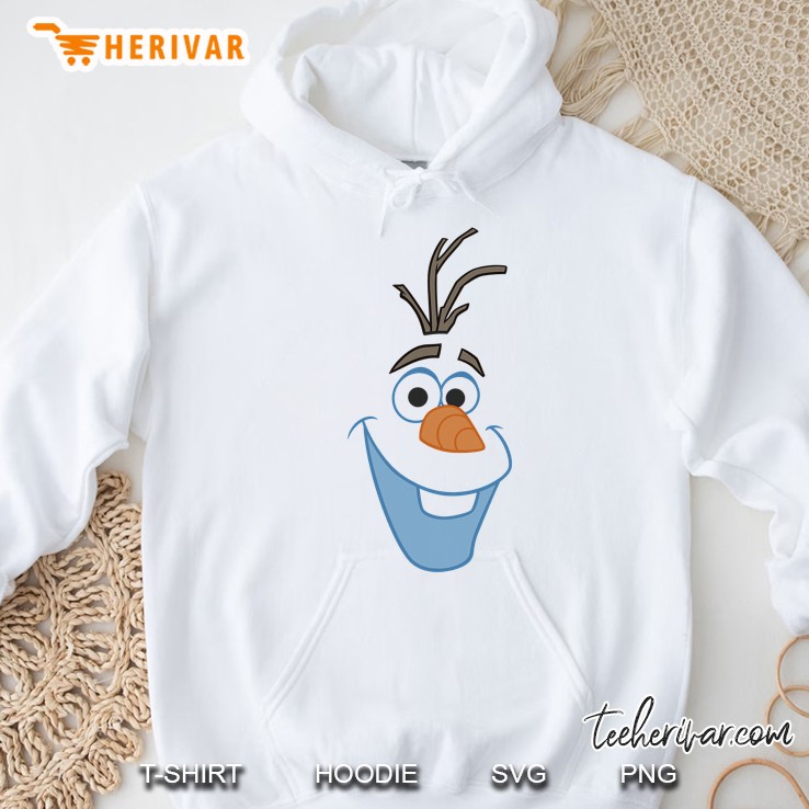 Disney Frozen Olaf Big Face Cartoon Hoodie
