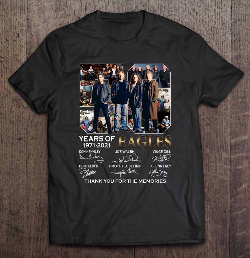 50Th Anniversary Eagles Band Legend Limited Design T Shirts