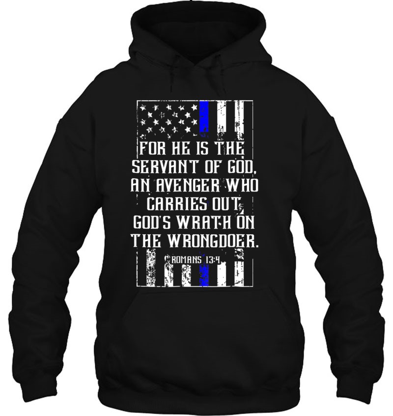 Christian Police Officer Shirt With Bible Verse Mugs
